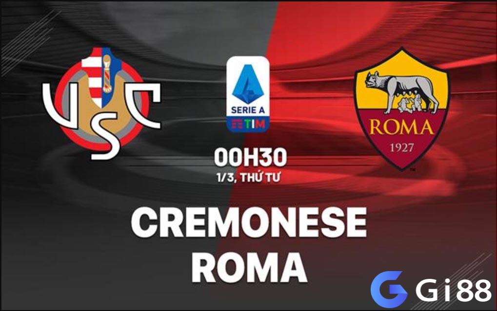 Cremonese vs AS Roma